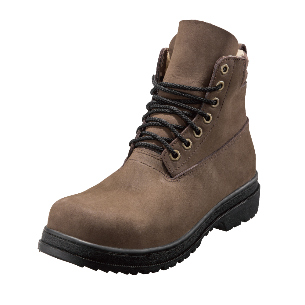 咖啡色牛巴戈鋼頭安全靴-S173535 - 線上購物- 尚妍企業社